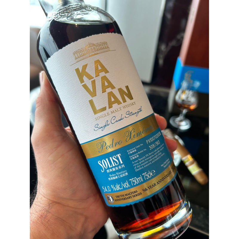 Kavalan Solist PX Sherry Cask Truth Malters 5th Anniversary Release 54% ABV 750ml