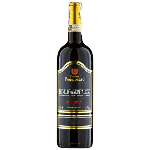 Poggiocaro Brunello Di Montalcino Riserva 2016 750ml