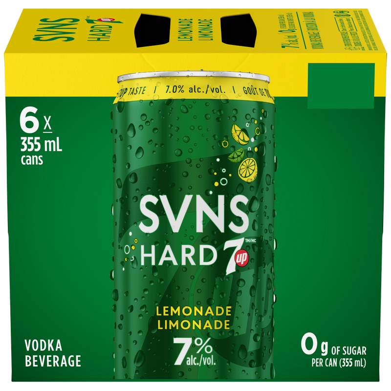 Svns Vodka Lemonade Seltzer 6 cans