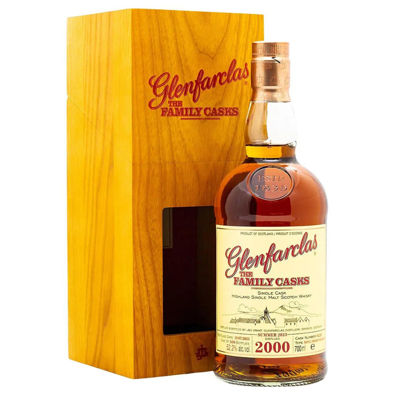 Glenfarclas Family Cask 2000 22 Year Old S2023 Cask 6226 52.2% ABV 700ml