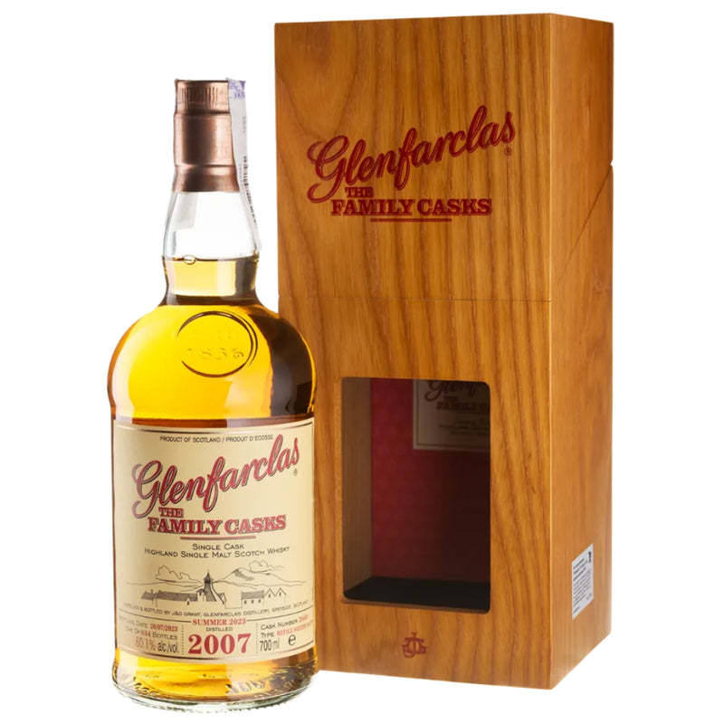 Glenfarclas Family Cask 2007 15 Year Old S2023 Cask 2669 60.1% ABV 700ml