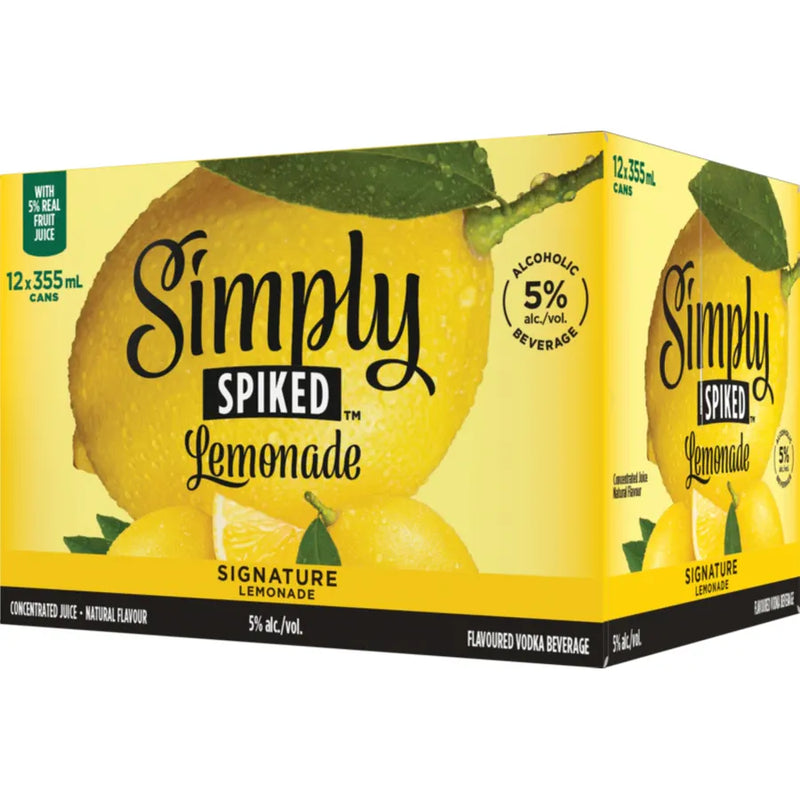 Simply Spiked Lemonade 12 Cans