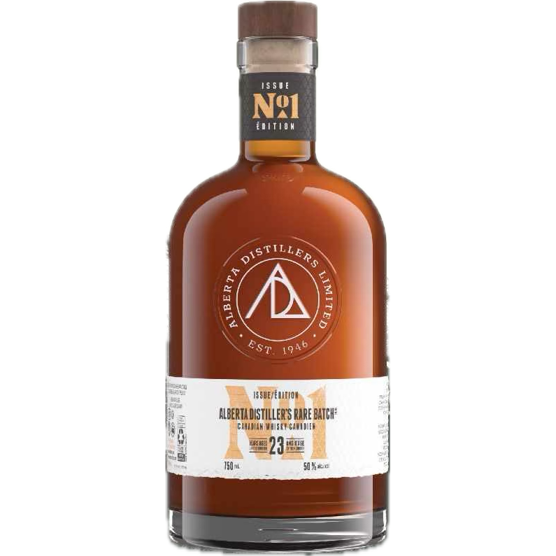 Alberta Distillers Rare Batch No. 1 23 Year Old 50% ABV 750ml