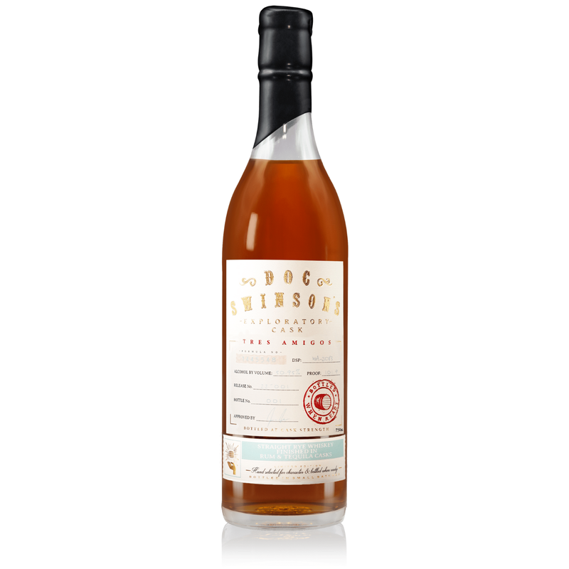 Doc Swinson's Exploratory Series Tres Amigos Rye 750ml