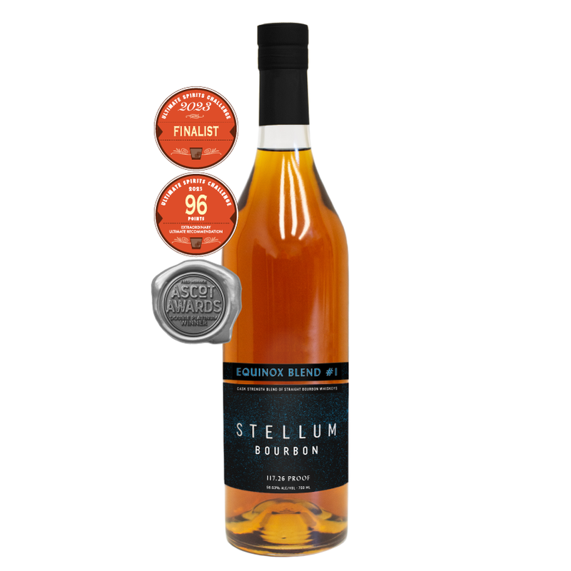 Stellum Bourbon Black Equinox 58.63% ABV 750ml