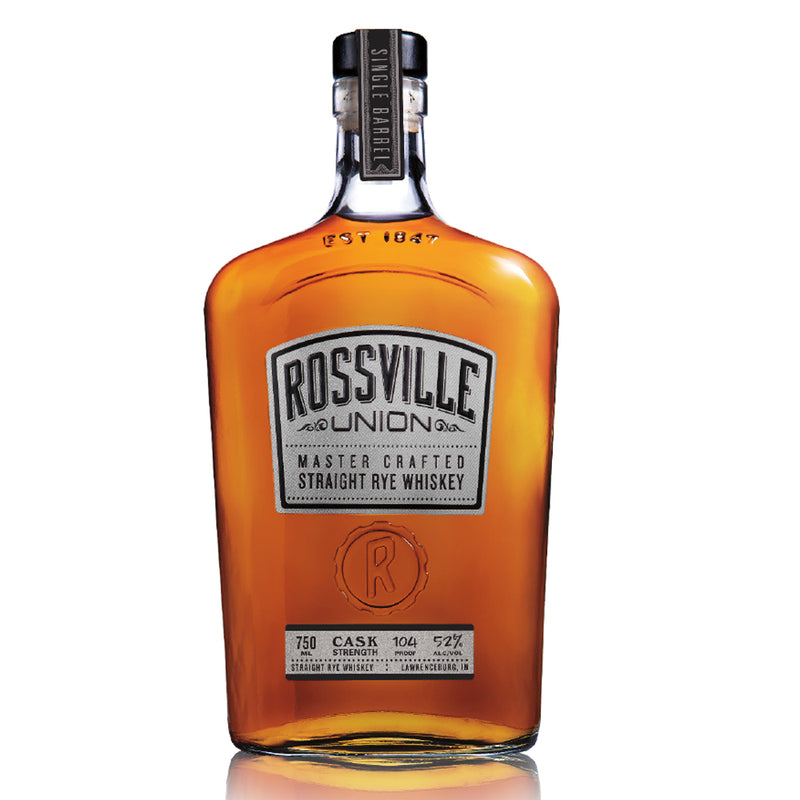 Rossville Union Single Barrel Straight Rye Whiskey 54.1% ABV 750ml