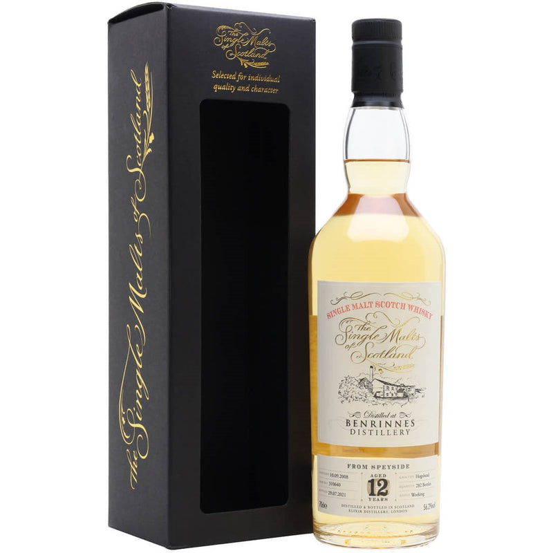 Single Malts of Scotland Benrinnes 12 Year Old Cask #310640 56.2% 700ml