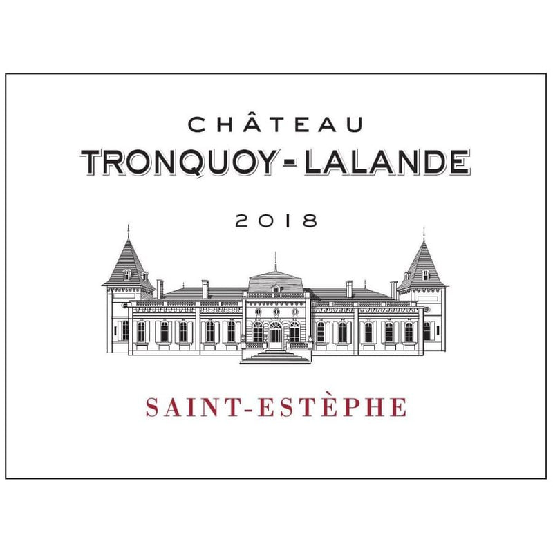 Chateau Tronquoy Lalande 2018 750ml