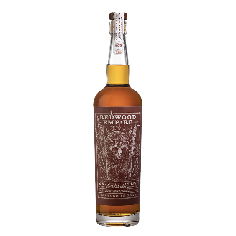 Redwood Empire Grizzly Beast Bottled in Bond Bourbon 750ml