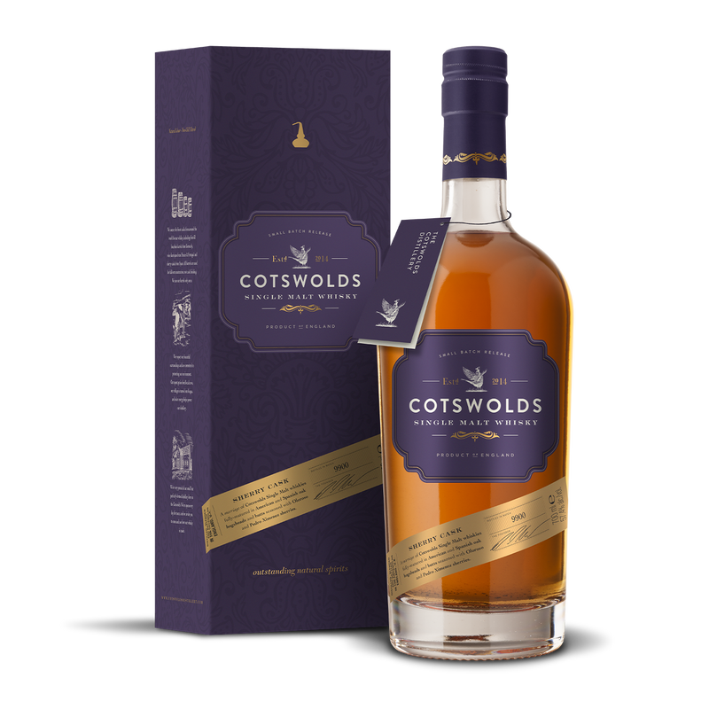 Cotswolds Sherry Cask Single Malt Whisky 700ml