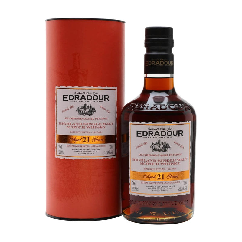 Edradour 21 Year Old 52.1% 700ml