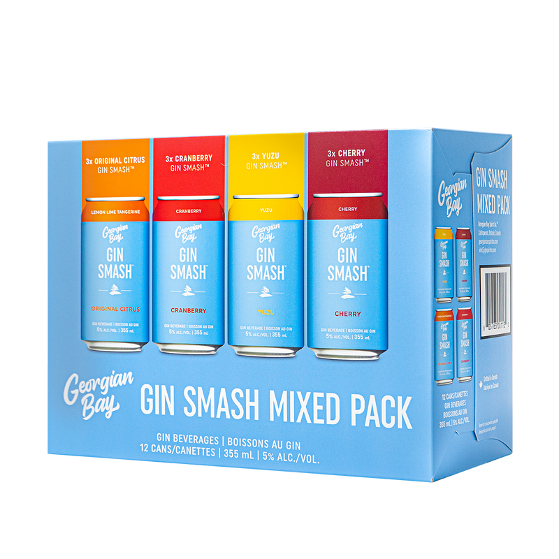 Georgian Bay Gin Smash Variety Pack 12 Cans