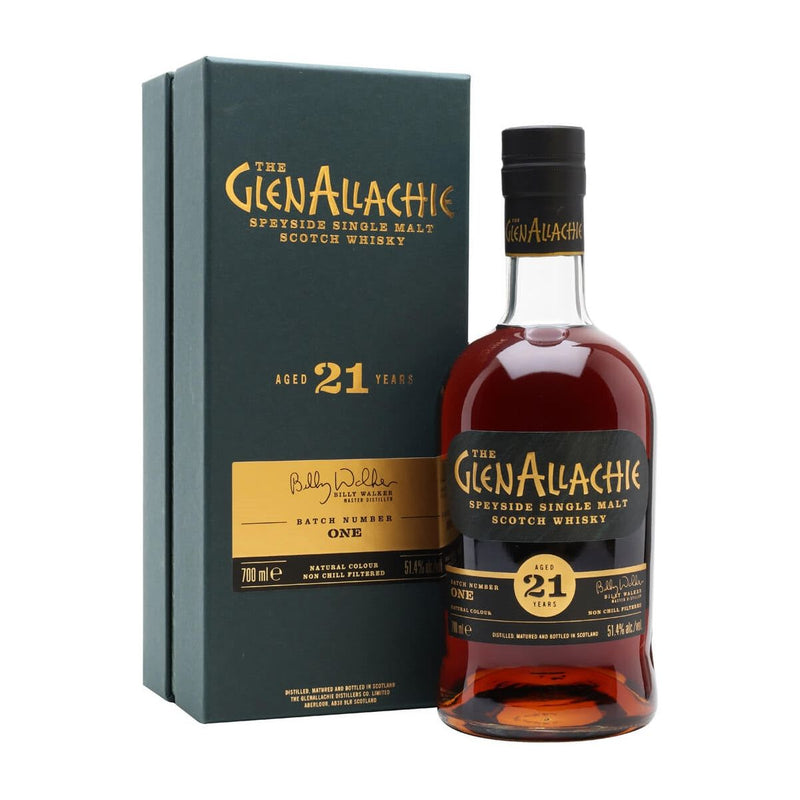 The GlenAllachie 21 Year Old Batch 1 51.4% ABV 700ml