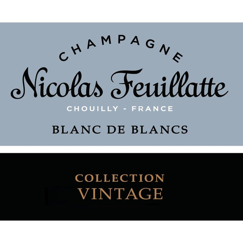 Nicolas Feuillatte Collection Vintage Blanc De Blancs Brut Millesime Champagne 2012 750ml