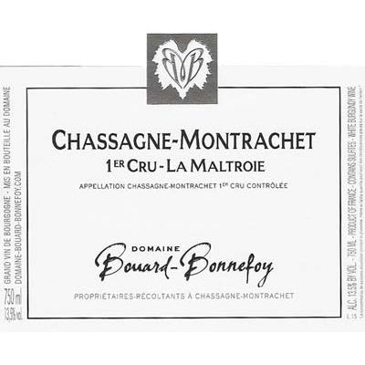 Domaine Bouard Bonnefoy Chassagne Montrachet Rouge 1er Cru La Maltroie 2021 750ml