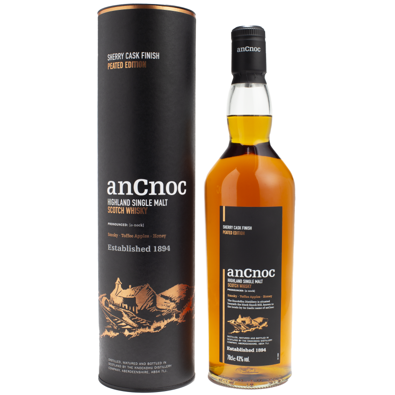 anCnoc Peated Sherry Cask Batch 3 700ml