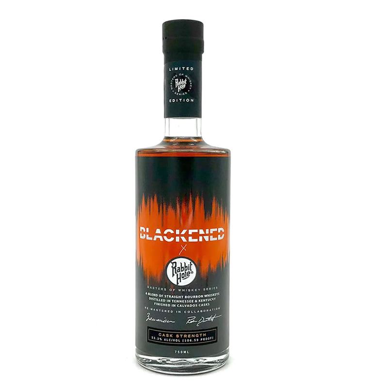 Blackened x Rabbit Hole Masters of Whiskey Series Limited Edition Bourbon  53.3% ABV 750ml