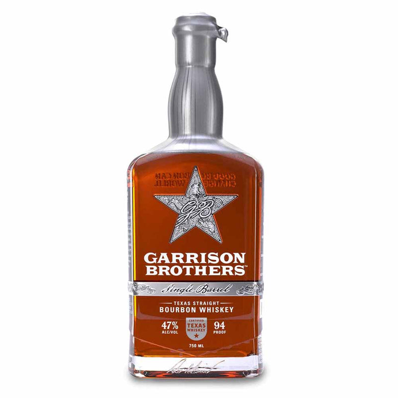 Garrison Brothers Single Barrel Texas Straight Bourbon Whiskey 47% ABV 750ml