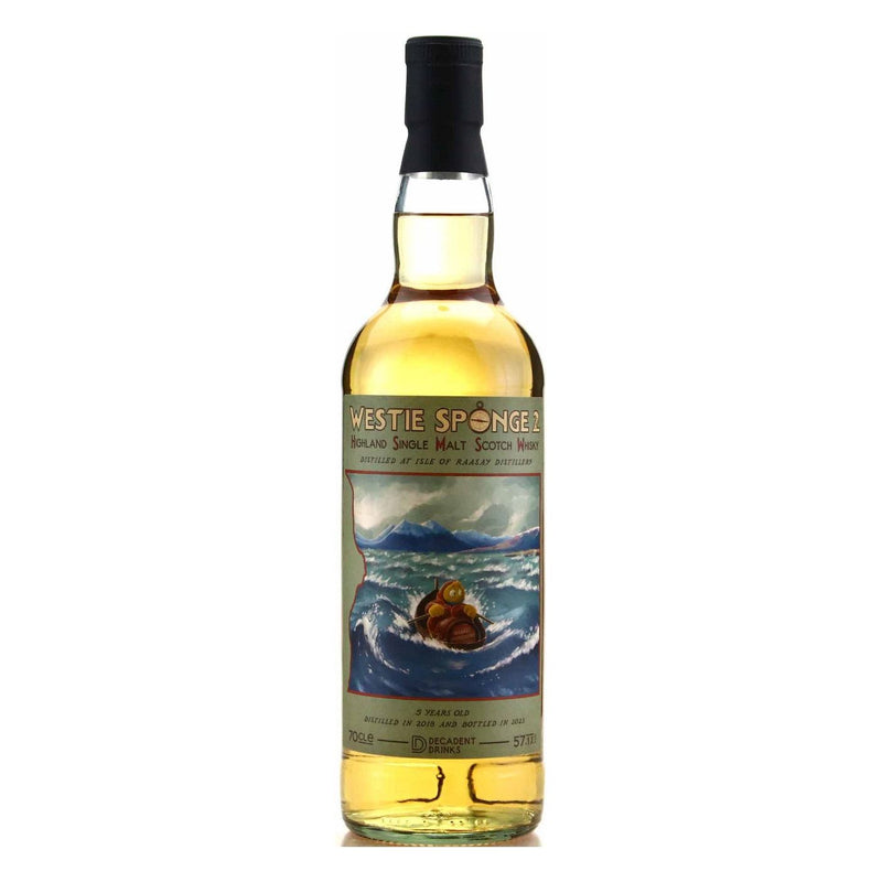 Westie Sponge Edition No.2 Raasay 5 Year Old 57.1% ABV 700ml