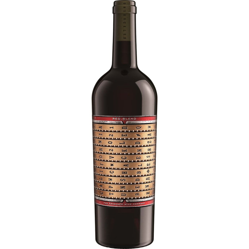 Unshackled Red Blend by The Prisoner 2022 750ml