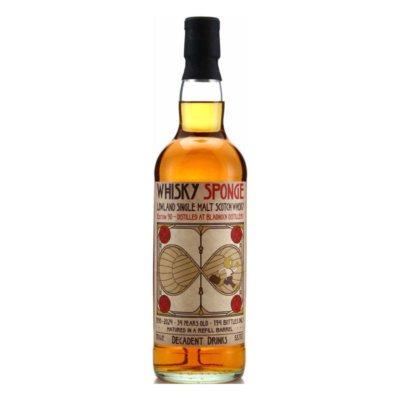 Whisky Sponge Edition No.90 Bladnoch 1990 34 Year Old 55.1% ABV 700ml