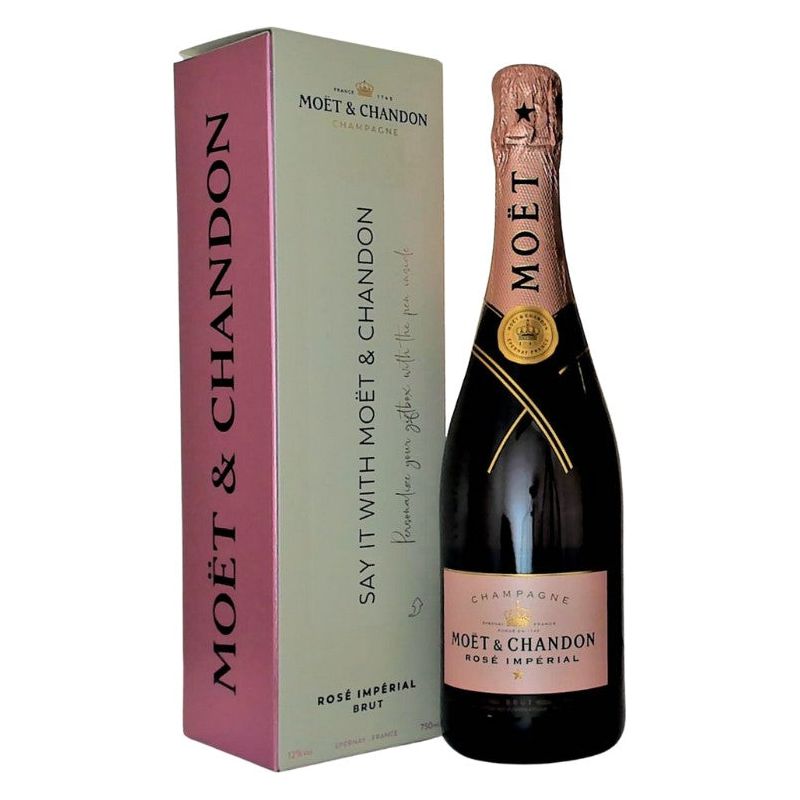 Moet & Chandon Rose Personalized 750ml