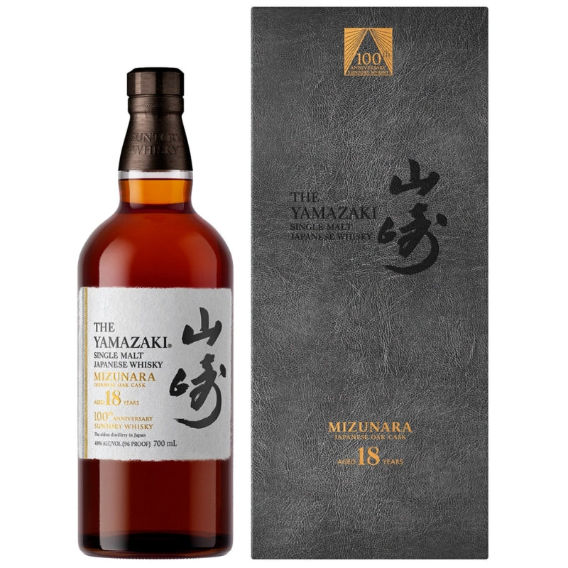 Yamazaki 18 Year Mizunara Cask – 100th Anniversary Edition 700ml