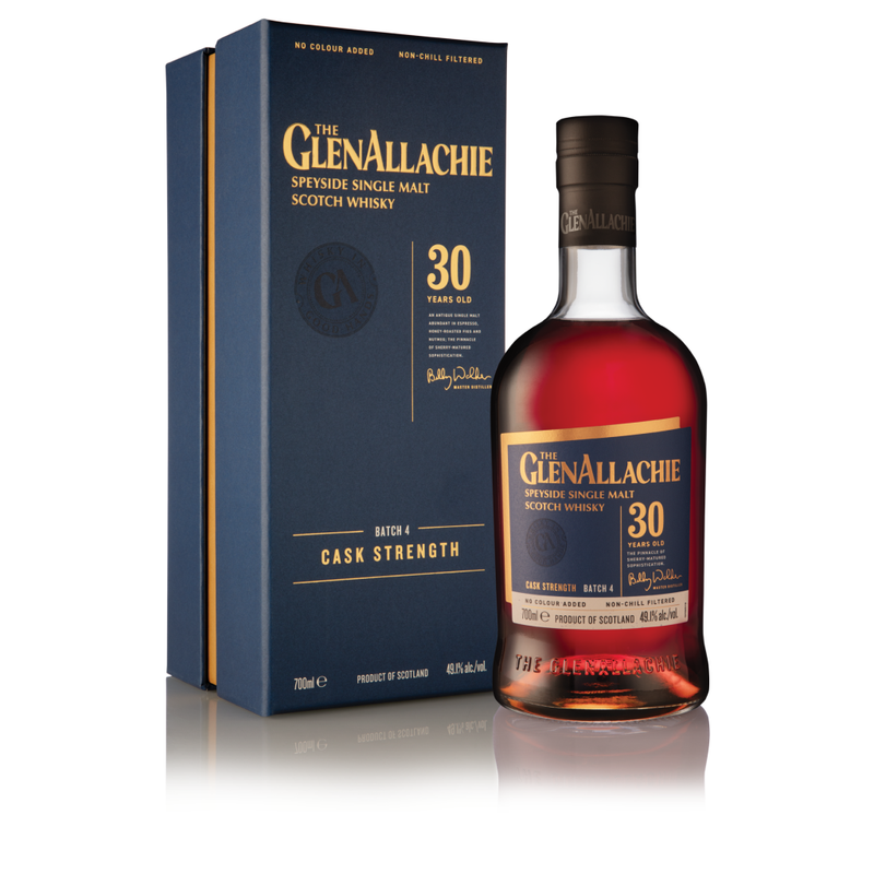 The GlenAllachie 30 Year Old Batch 4 49.1% ABV 700ml