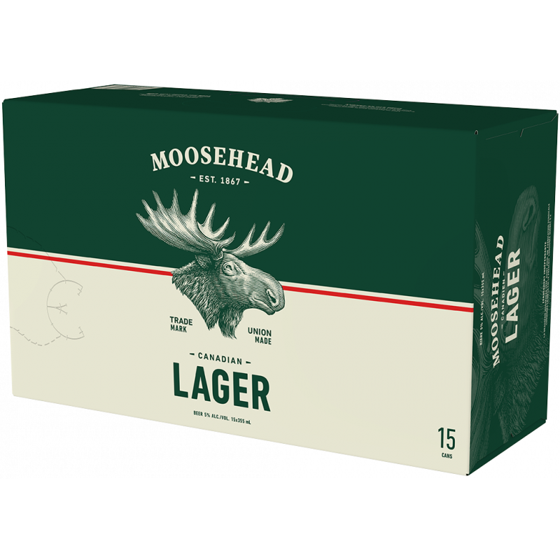 Moosehead Lager 15 Cans – BSW Liquor