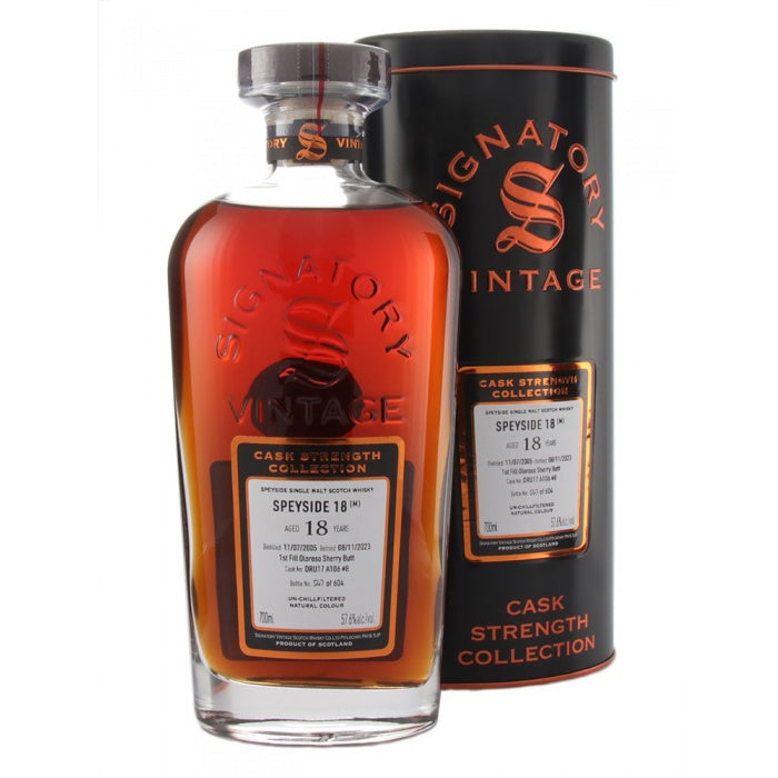 Signatory Vintage Speyside (Macallan) 2005 18 Year Old 57.6% ABV 700ml