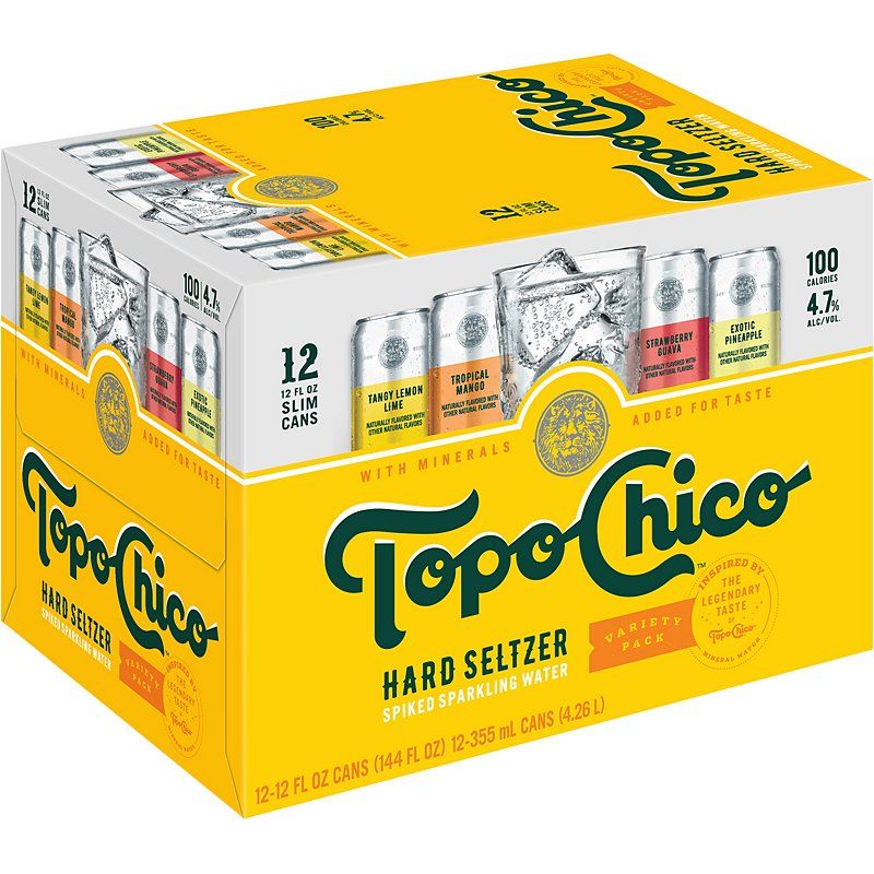 Topo Chico Variety Pack 12 Cans