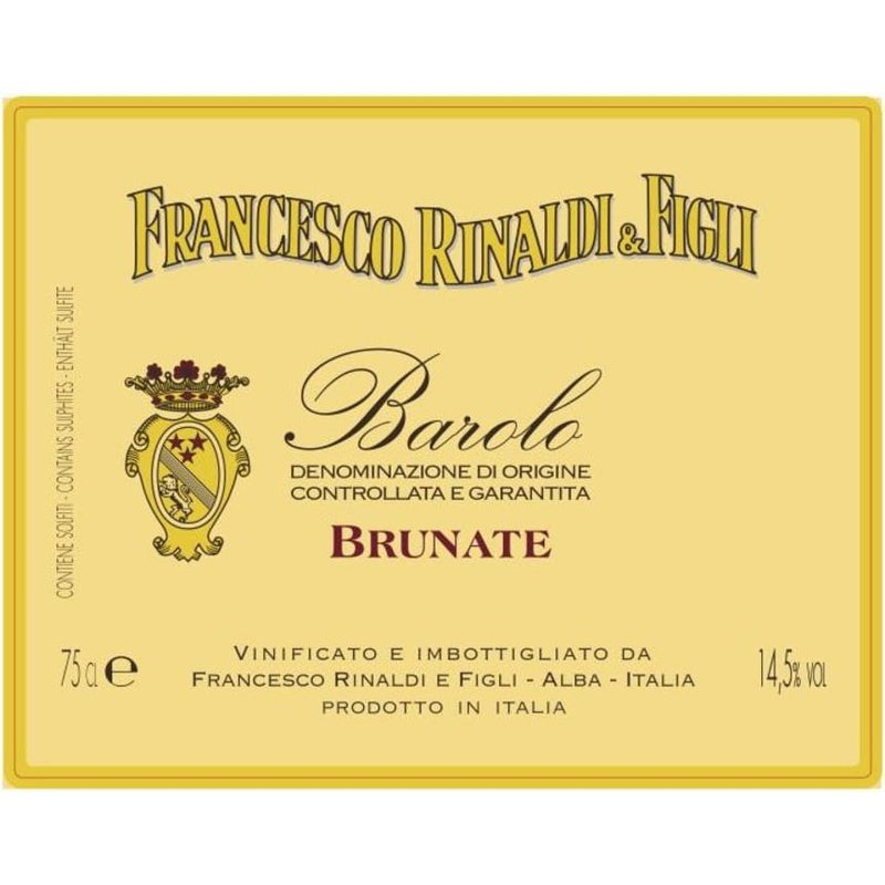 Francesco Rinaldi & Figli Barolo Le Brunate 2017 750ml