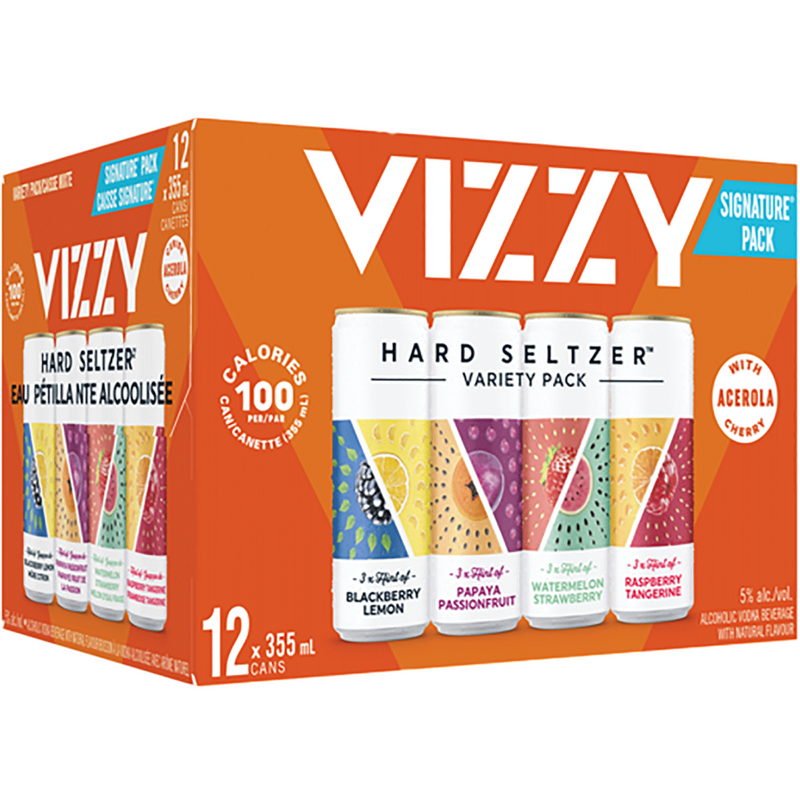 Vizzy Signature Mixer Pack 12pk Cans