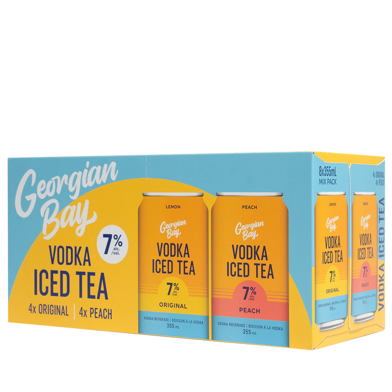 Georgian Bay Vodka Iced Tea Mixed Pack 8 Cans