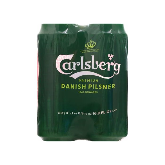 Carlsberg Lager 4 Tall Cans