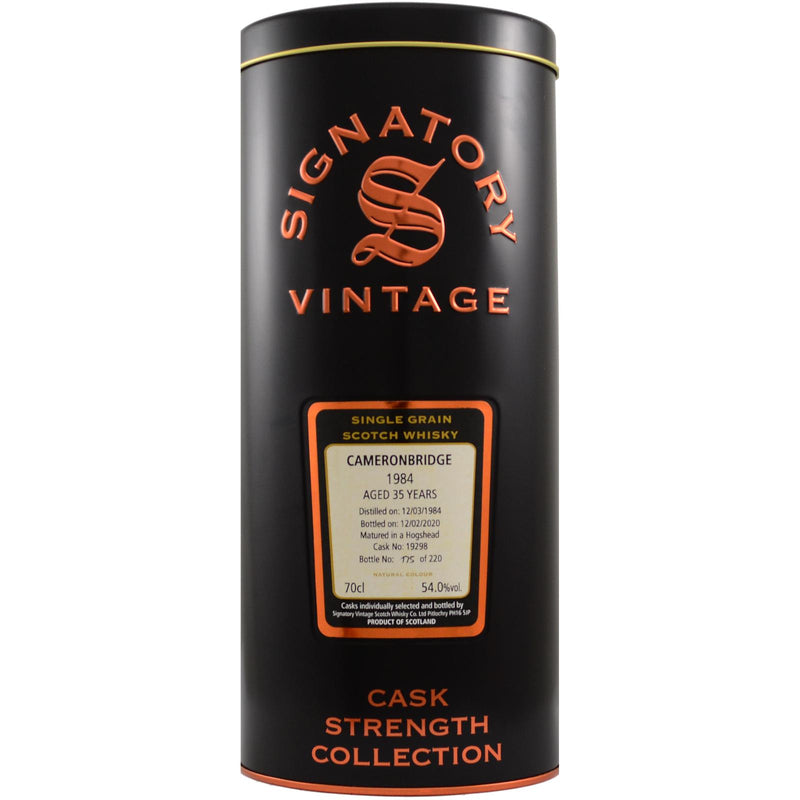 Signatory Cameronbridge 1984 54% 700ml