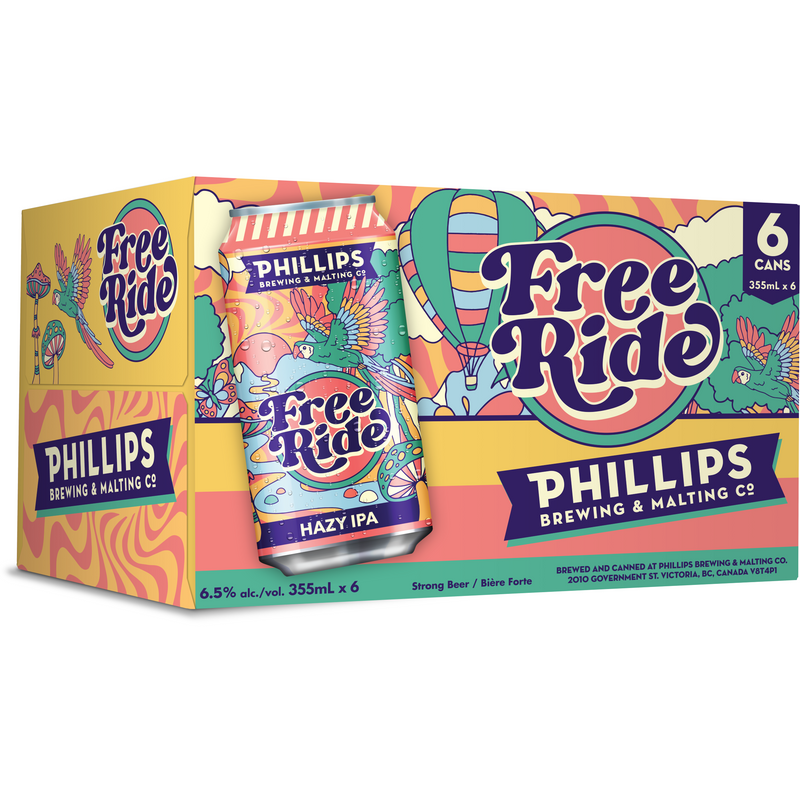 Phillips Free Ride Hazy Ipa 6 Cans