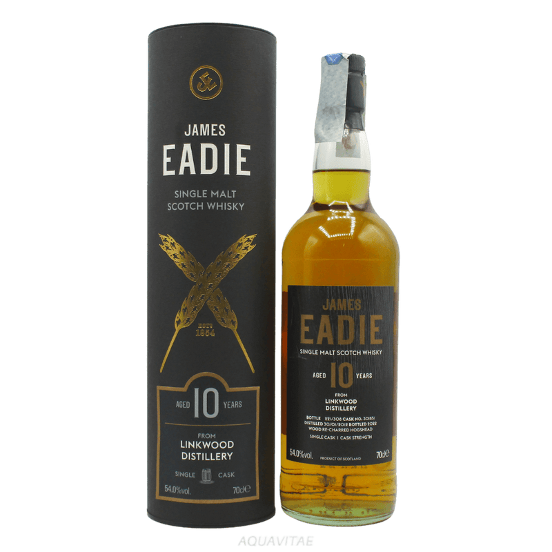 James Eadie Linkwood 10 Year Old Re-Chared 54% ABV 700ml