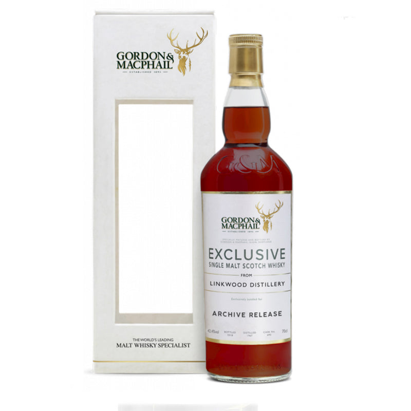 Gordon & MacPhail Archive Release Linkwood 1967 50 Year Old Cask 695 700ml