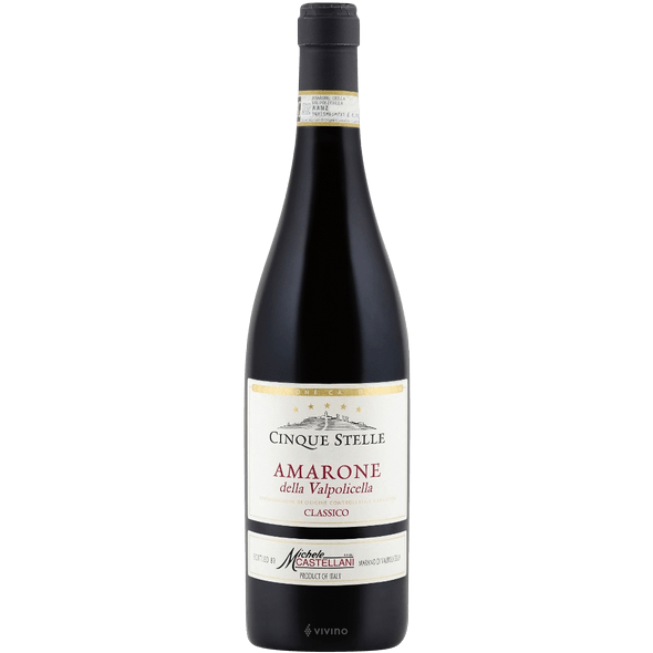 Castellani Michele Collezione Ca' Del Pipa Cinque Stelle Amarone Della Valpolicella Classico 2016/2017 750ml