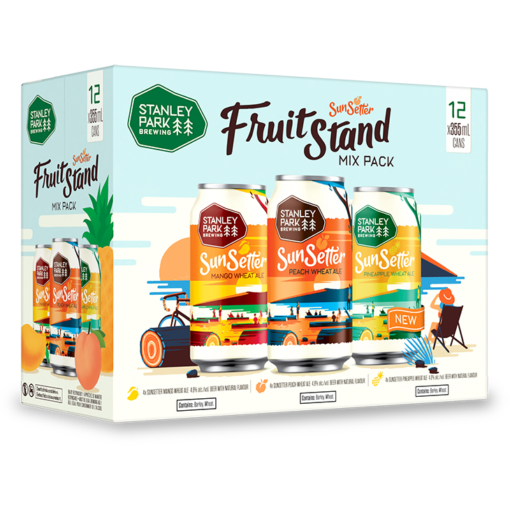 Stanley Park Fruit Stand Variety Pack 12 Cans