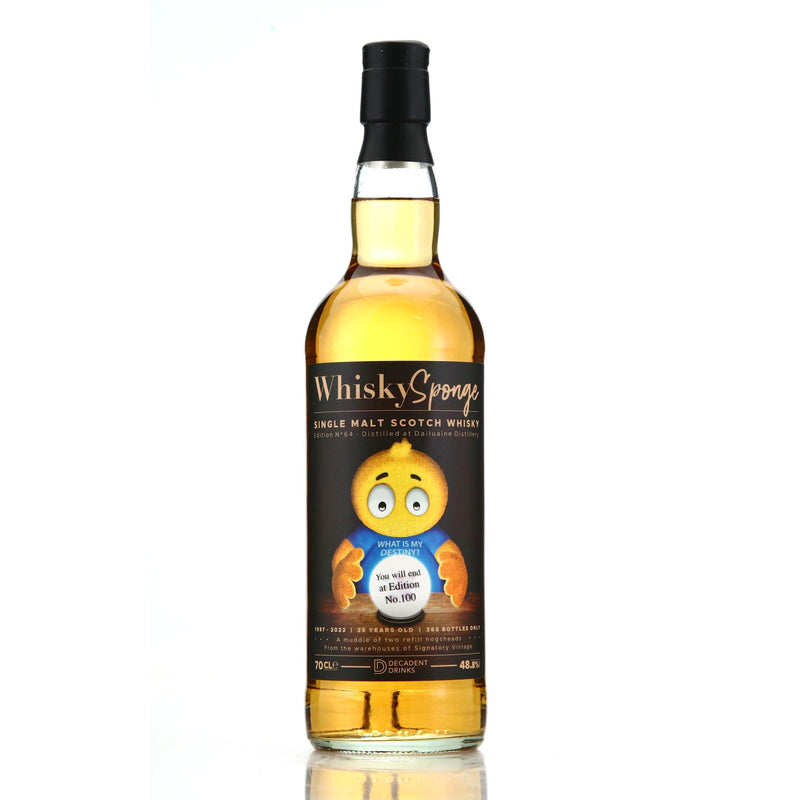 Whisky Sponge Edition No.64 Dailuane 1997 25 Year Old 48.8% ABV 700ml