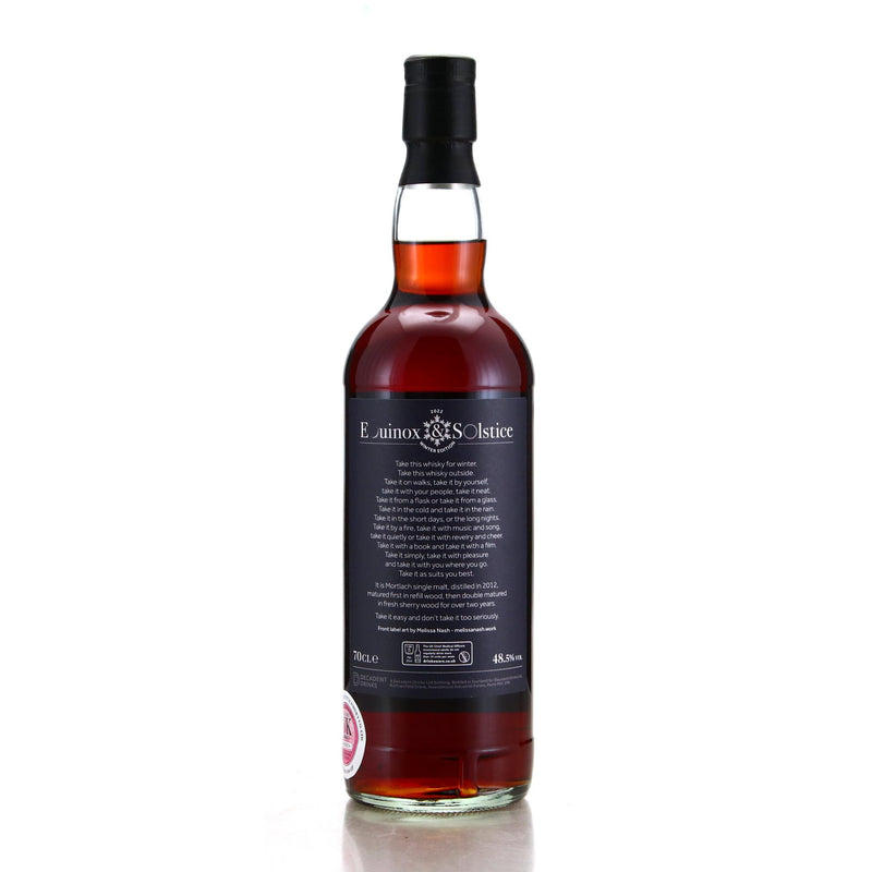 Equinox & Solstice Mortlach 10 Year 48.5% ABV 700ml