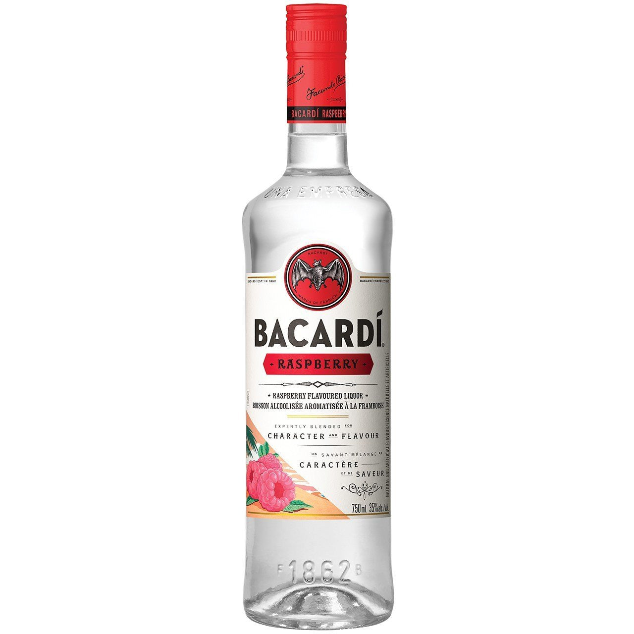 Bacardi Raspberry Rum 750ml – BSW Liquor