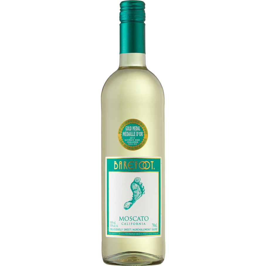 Barefoot Moscato 750ml – BSW Liquor