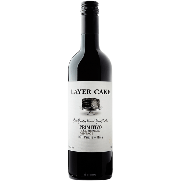 Layer Cake Primitivo (A.k.a. Zinfandel) 2020 750ml