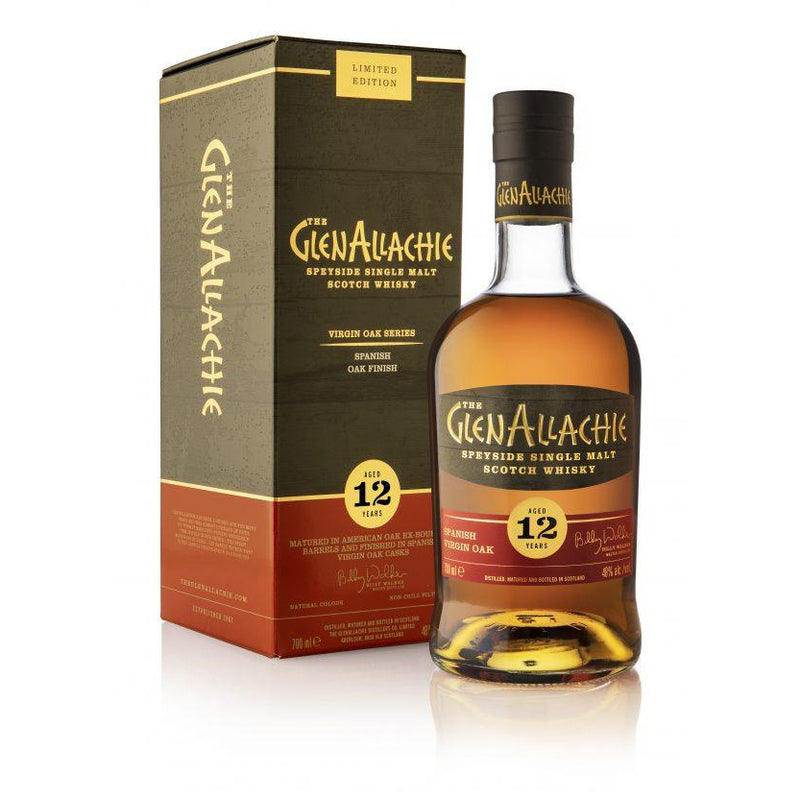 The GlenAllachie 12 Year Old Spanish Virigin Oak 700ml