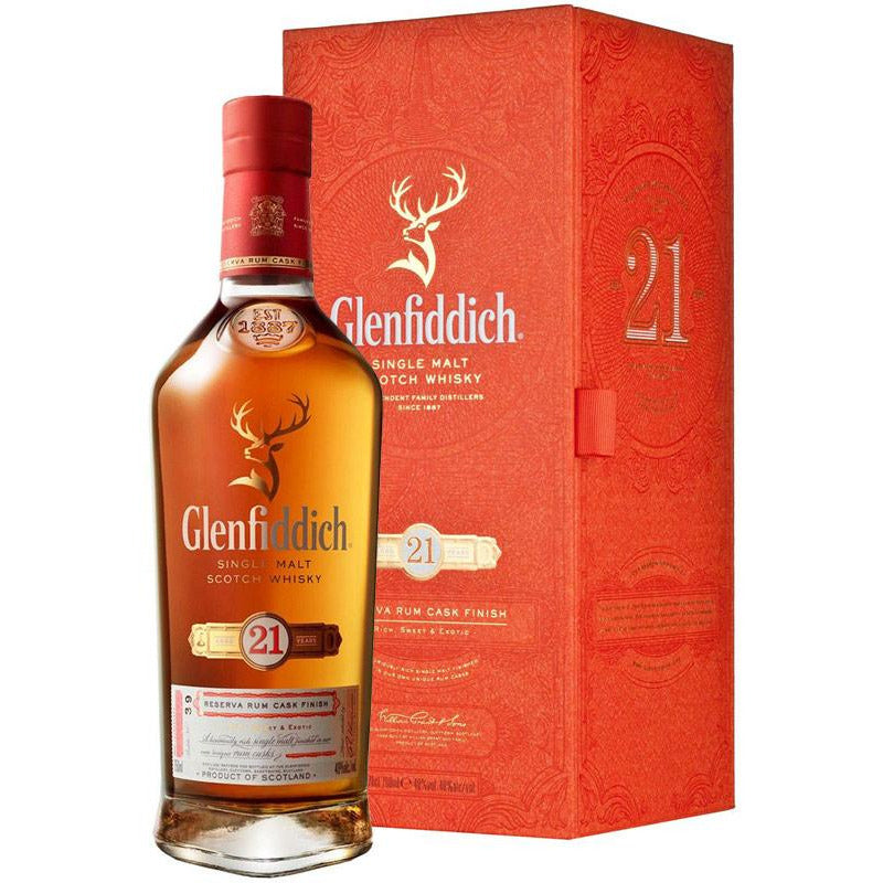 Glenfiddich 21 Year Old Reserva Rum Cask 750ml