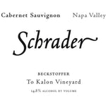 Schrader Beckstoffer To Kalon Vineyard Cabernet Sauvignon 2019 750ml