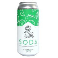 And Soda Vodka Lime 4 Tall Cans